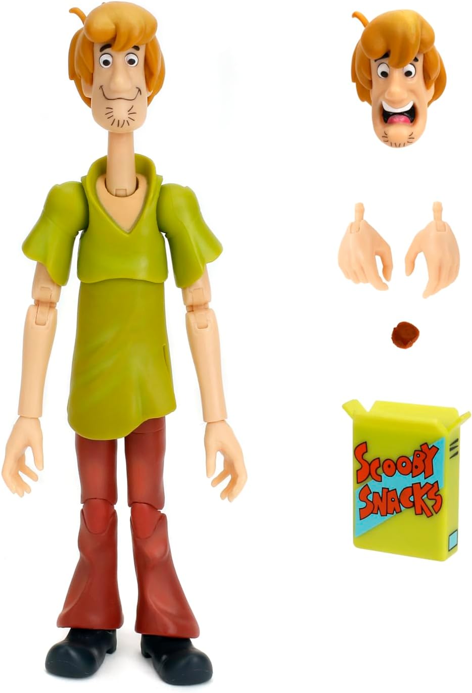 Figurina de acción Scooby-Doo Wave 1 Shaggy 6 articulada