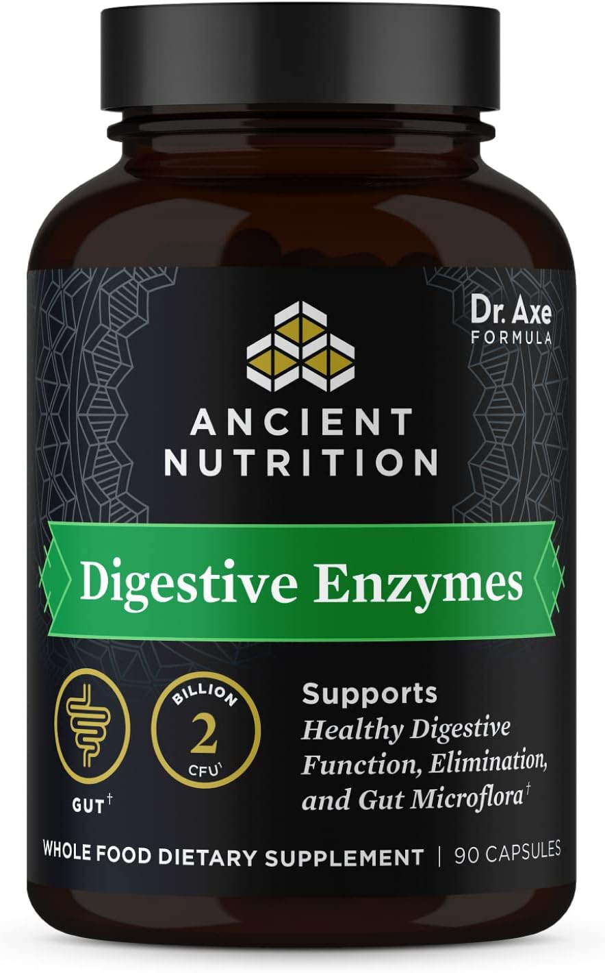 Enzimas Digestivas Ancient Nutrition, Apoya la Salud Digestiva