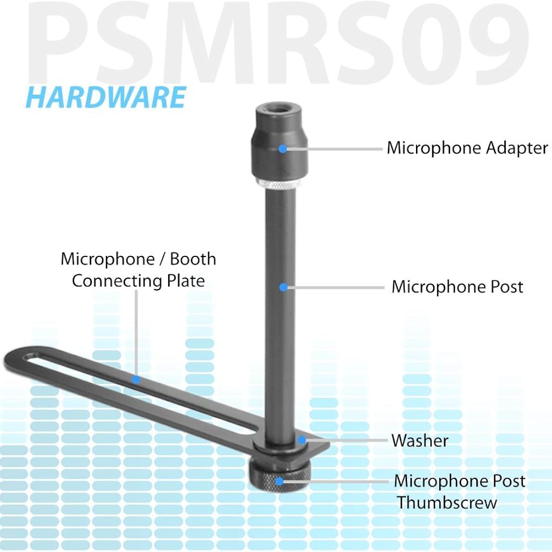 Mini cabina de grabación vocal portátil Pyle