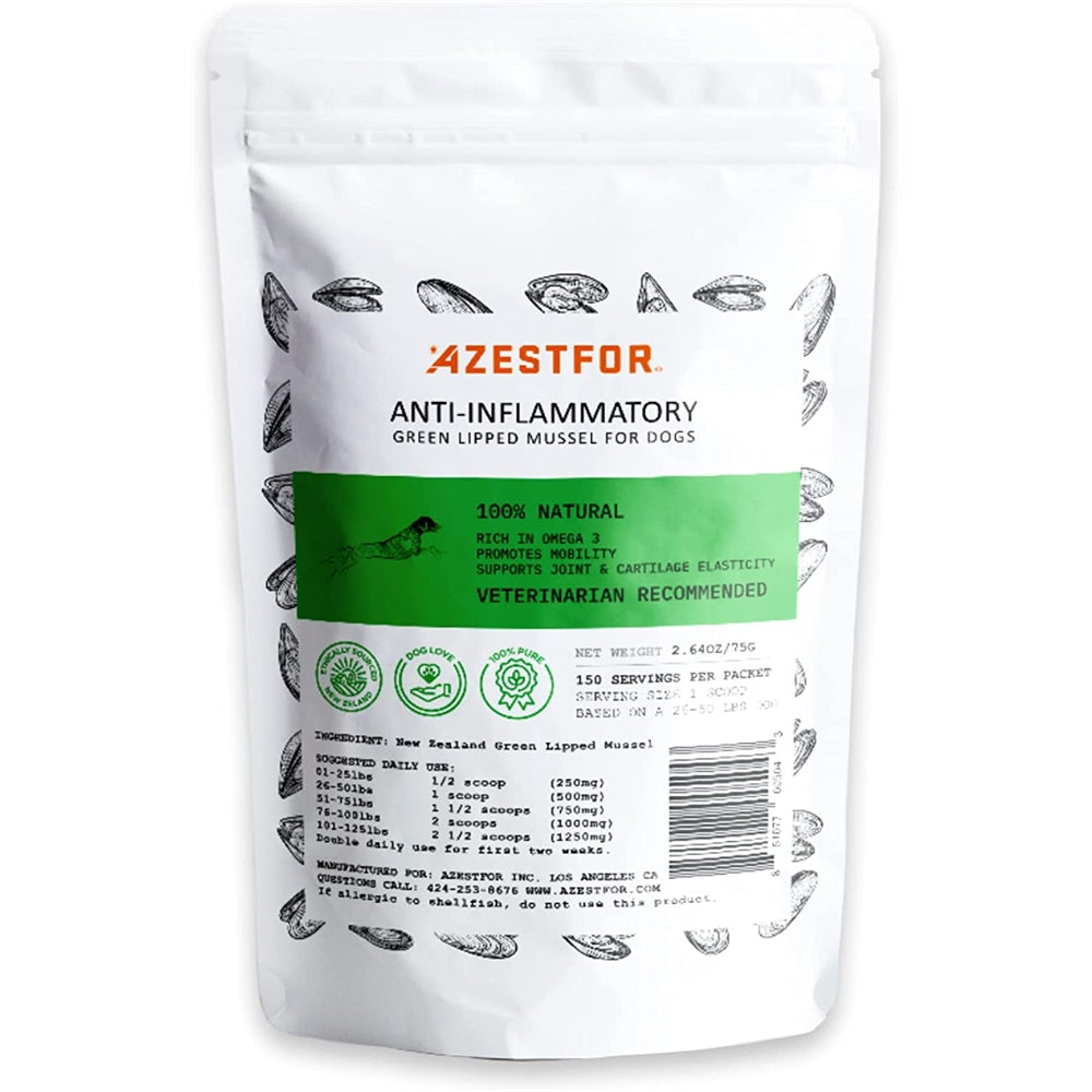 Vitaminas mejillón labial antiinflamatorio para perros