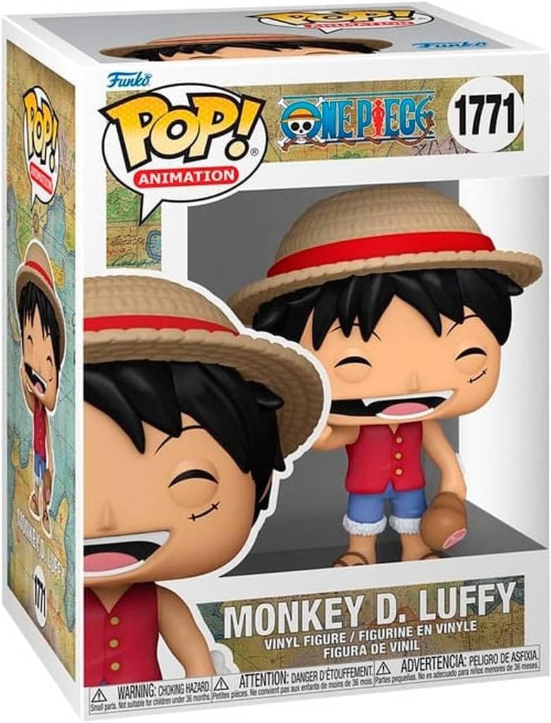 Figura Funko POP Monkey D. Luffy - One Piece - Coleccionable