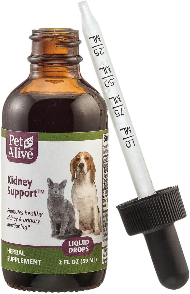 Suplemento Herbal PetAlive para Riñones y Urinario 59 mL