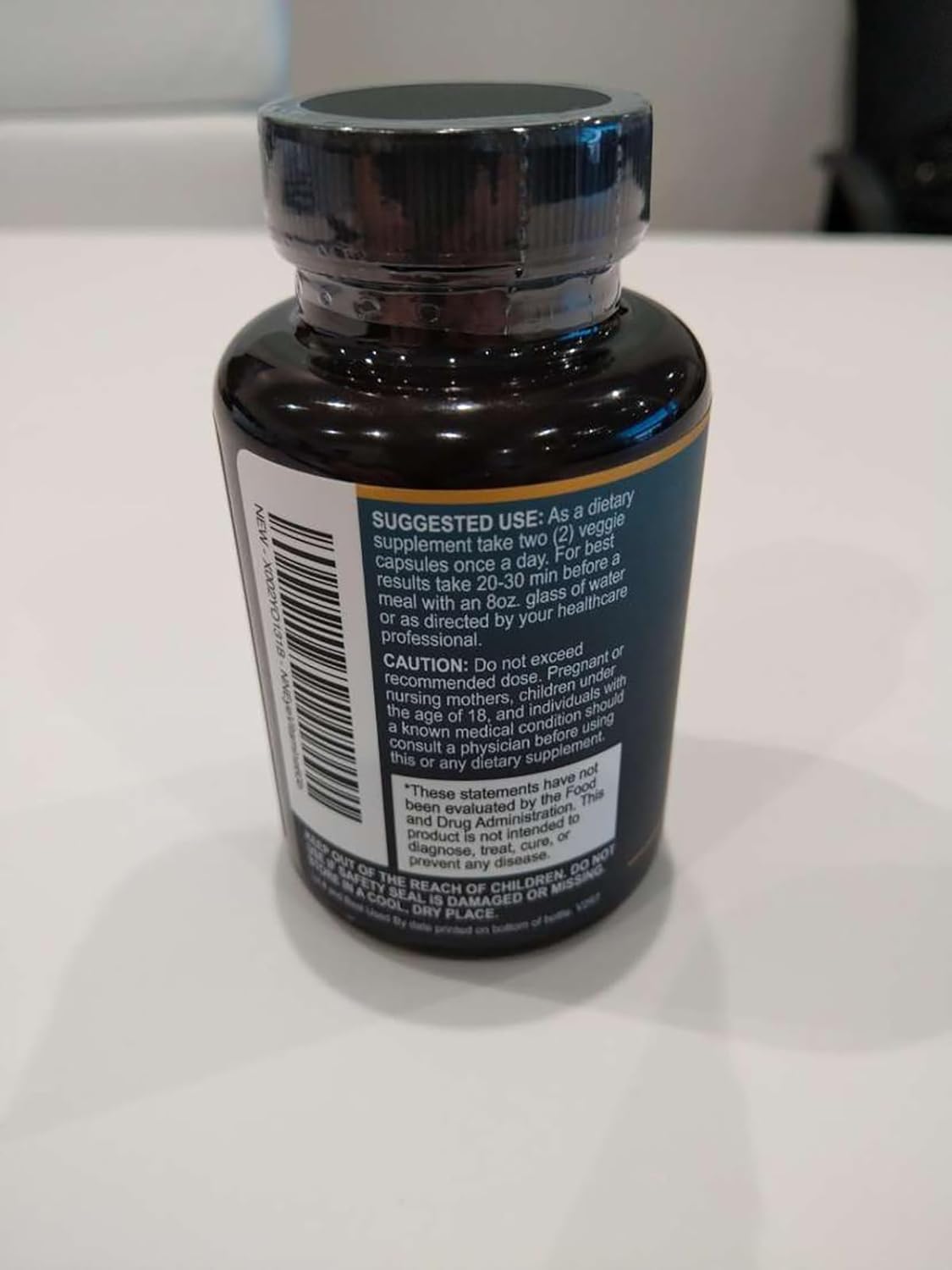 Suplemento Natures Nutrition apoya la fatiga ocular Vitamina