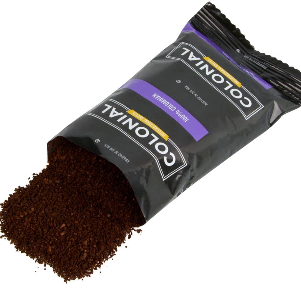 Paquetes de café colombiano, Colonial, molido, 32 unidades