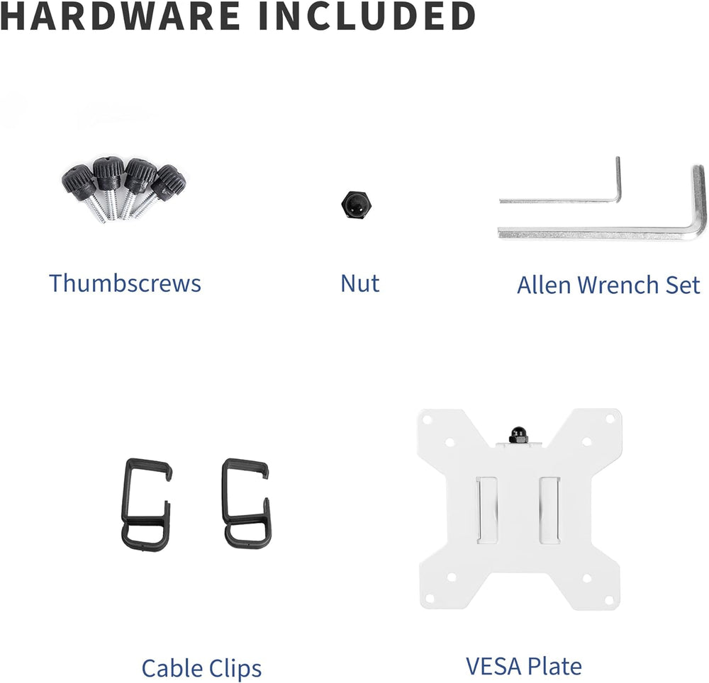 Soporte de monitor ajustable VIVO para pantalla hasta 27” PT-SD-AM01AW