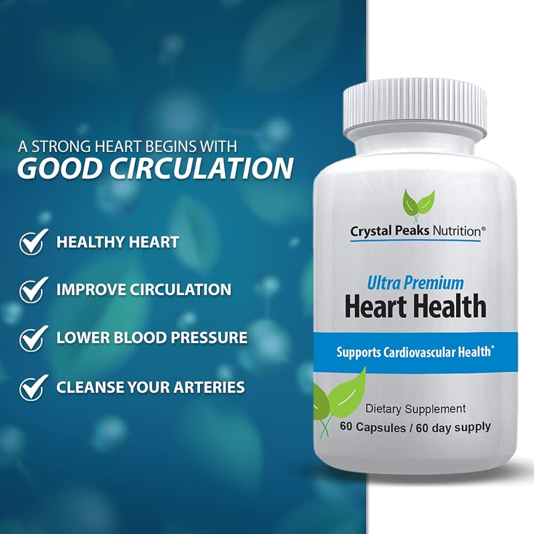 Suplementos Alimenticios Salud cardíaca con vitamina K2 y D3