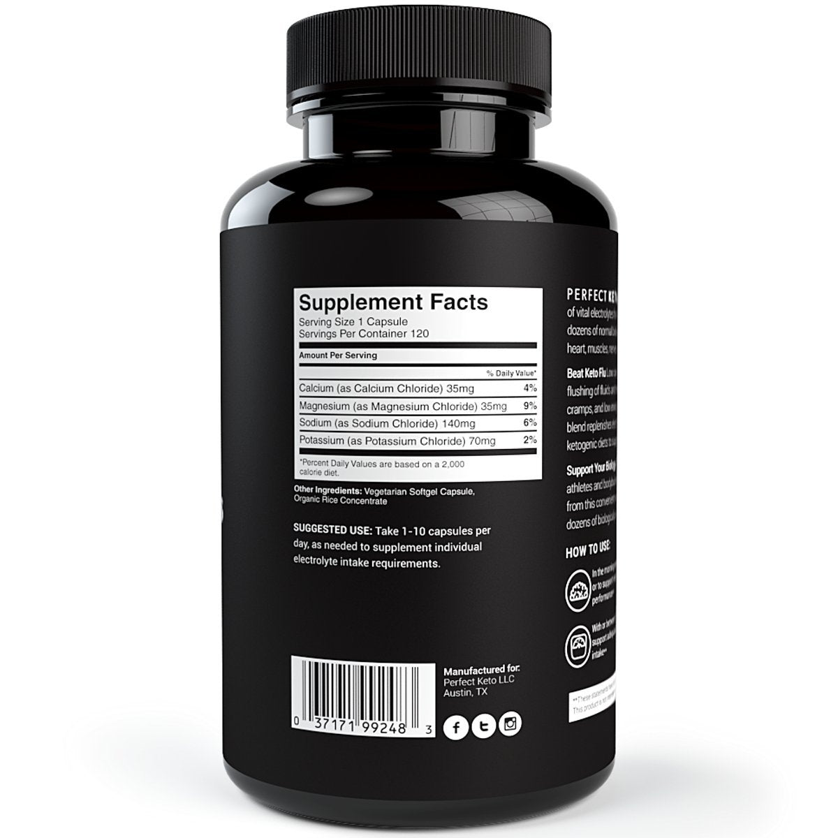 Suplemento perfecto de electrolitos de la gripe