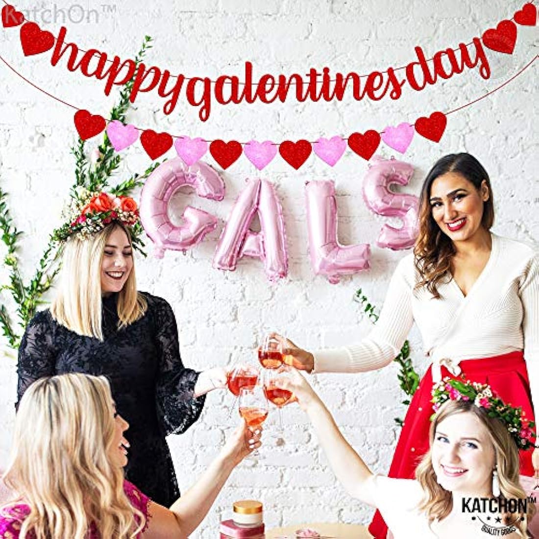 Pancarta feliz del día de San Valentín