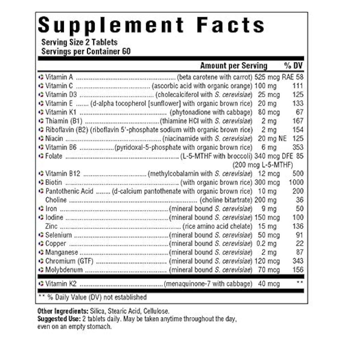 MegaFood - Multivitaminico para mujeres 40 +