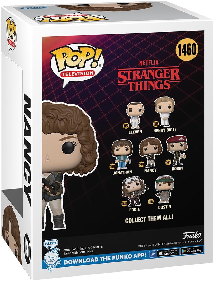 Funko Pop! TV: Stranger Things - Nancy Cazadora Edición Especial