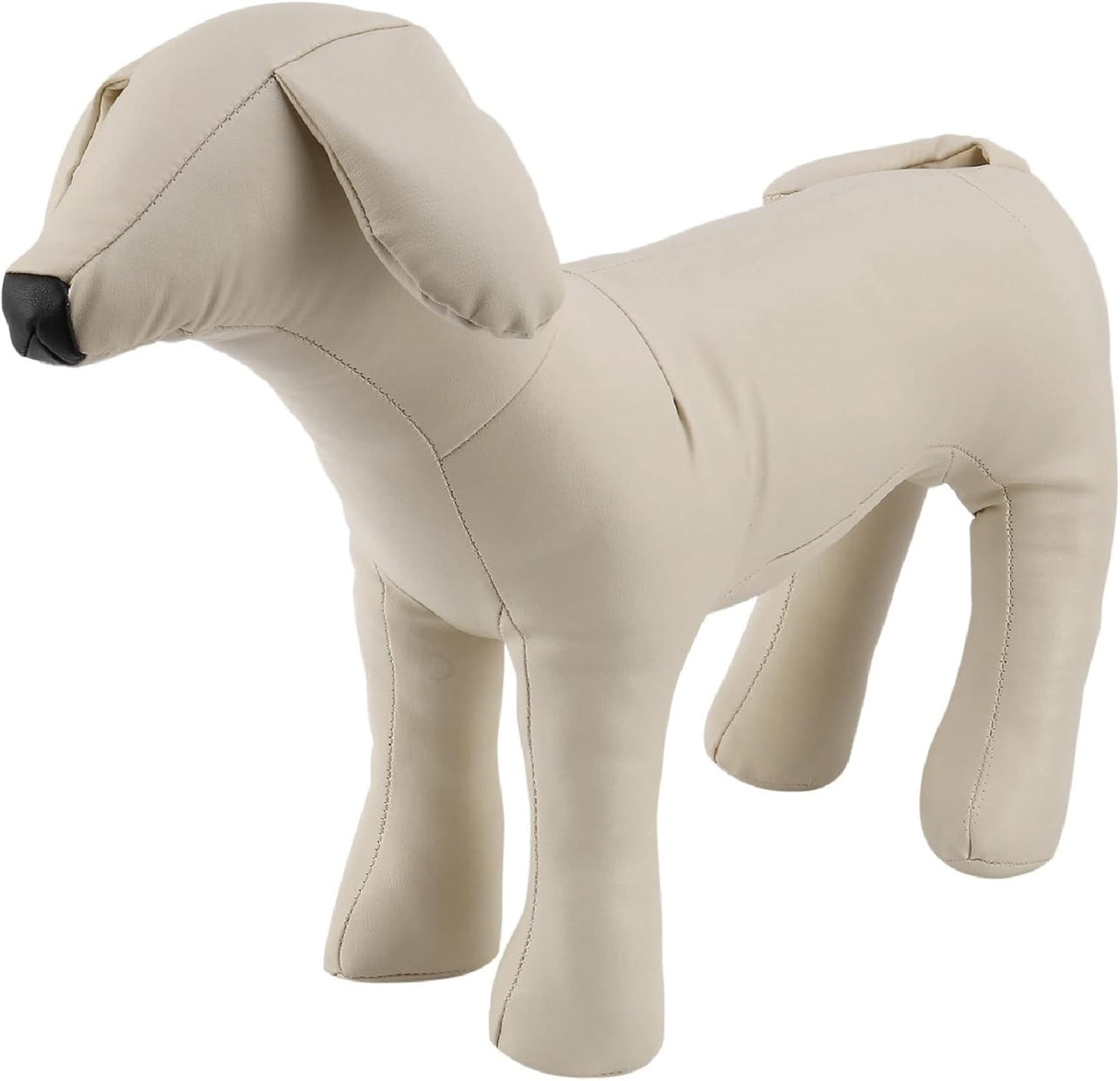 Maniquí de perro de piel, modelo M, para exhibición de mascotas
