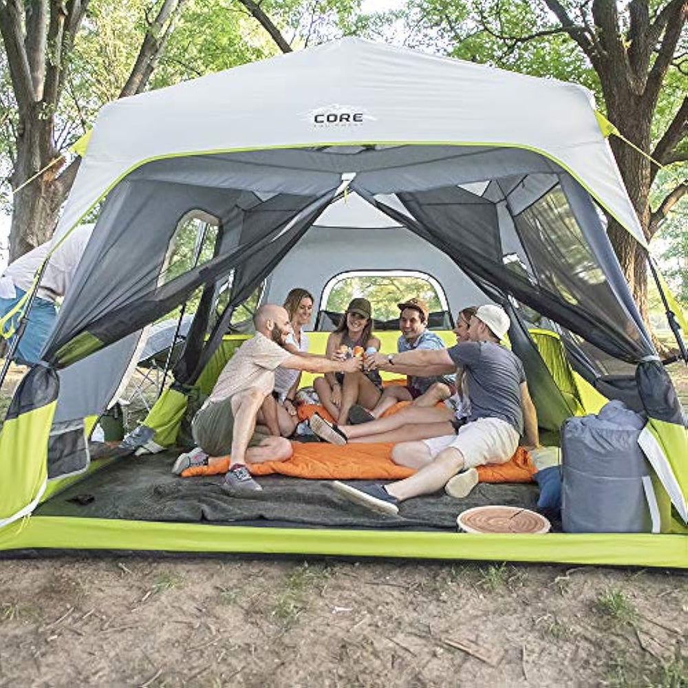 tienda instantánea para 9 personas, 14.0 x 9.0 ft