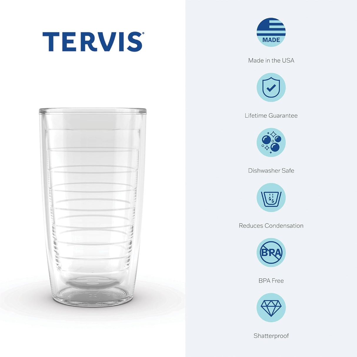 Taza de Viaje Tervis 25 Aniversario, Doble Pared, 16oz