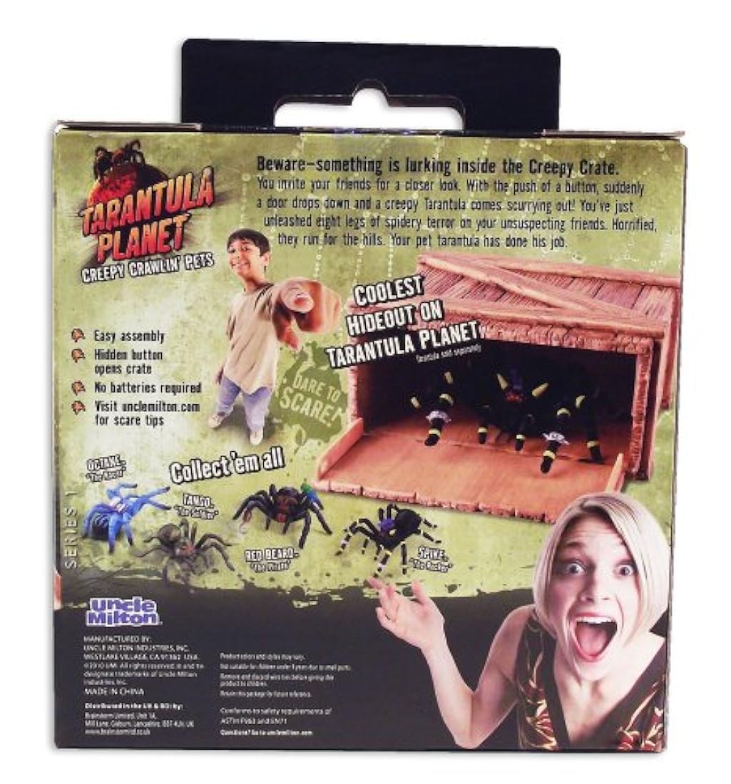 tarántula Planet espeluznante juquete de broma