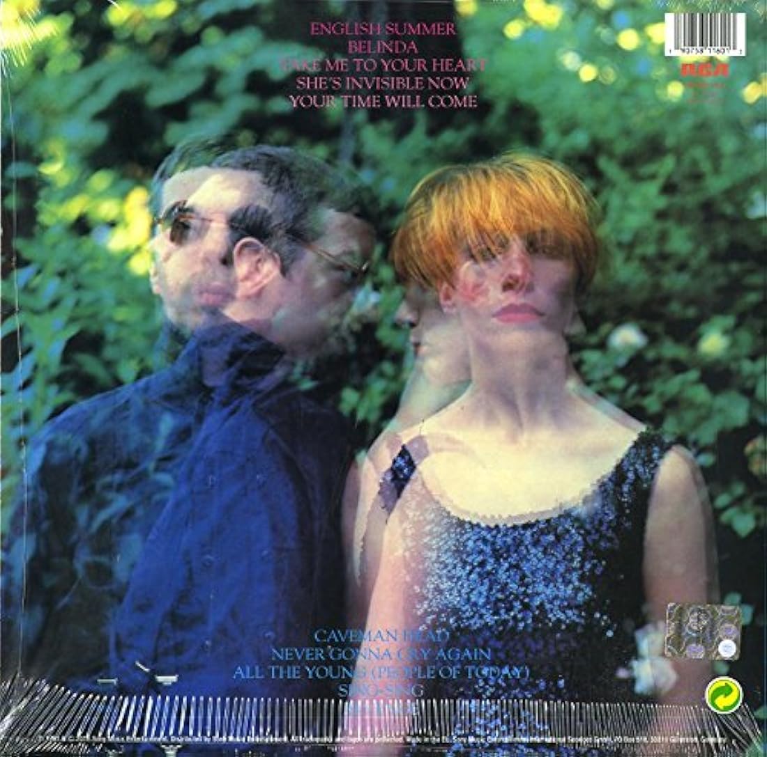 En el jardín vinilo