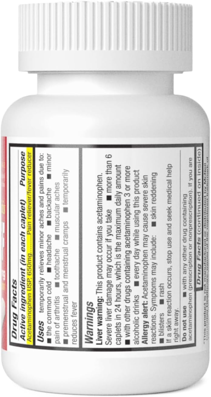 HealthA2Z® Alivio del Dolor Extendido 650mg 8h 100 cápsulas