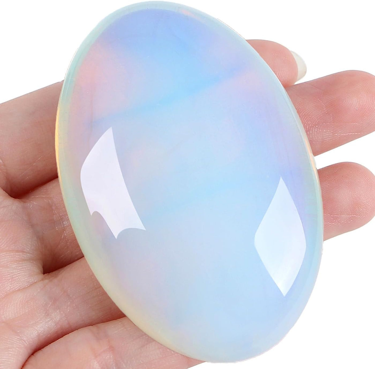 Cristales de ópalo de 2.4 pulgadas y piedras curativas