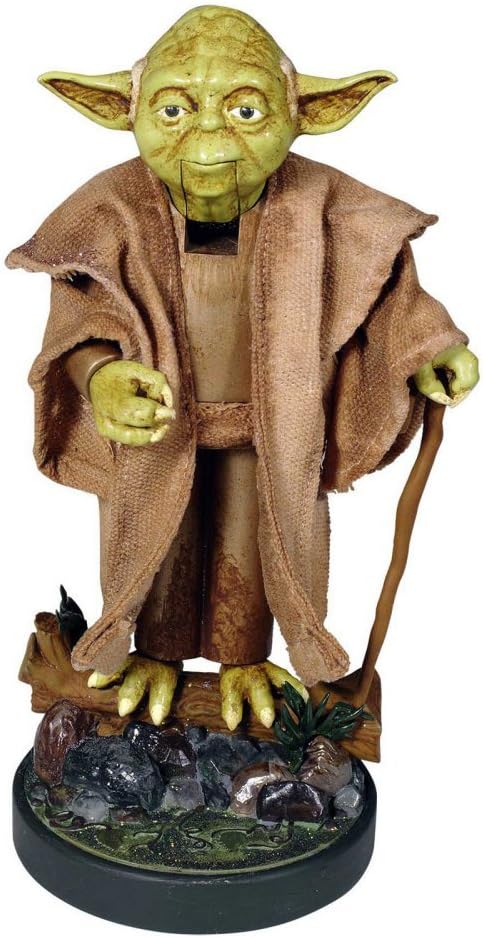 Nutcracker Yoda de Star Wars de Kurt Adler, 12 pulgadas, Hollywood