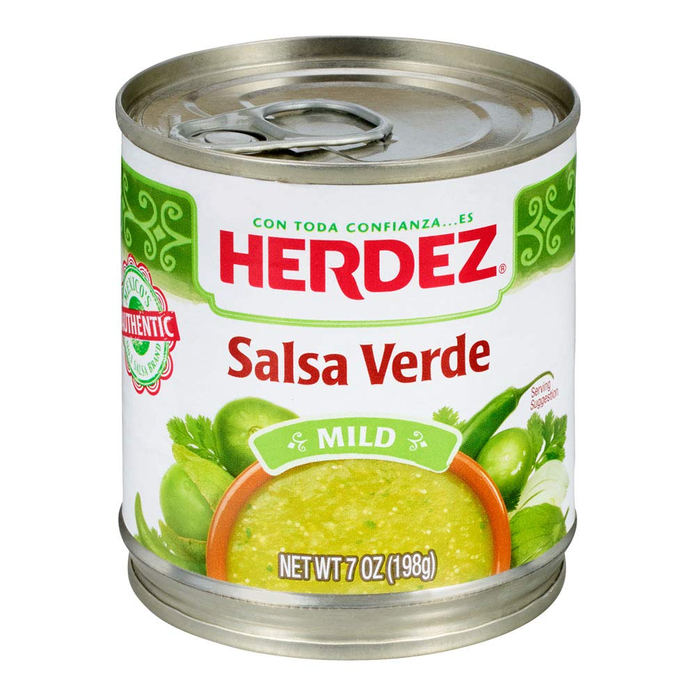 Salsa Verde Mild 7 oz - Herdez Salsa Verde, Suave, 198g