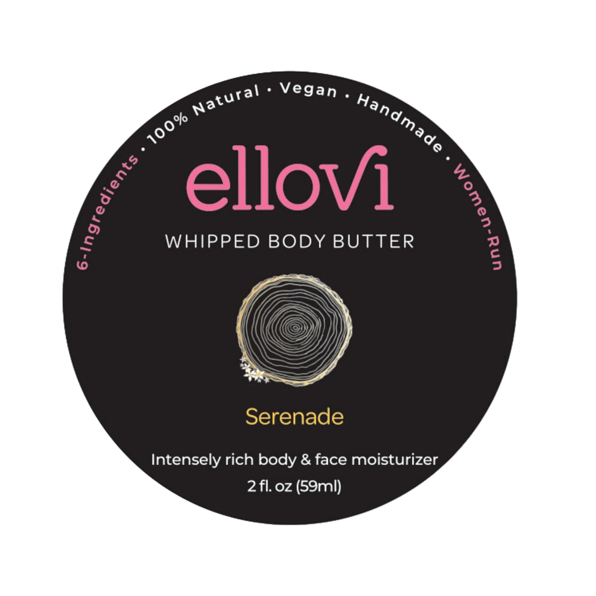 Manteca Corporal Vegana Sin Nueces - Serenade - 6 Ingredientes