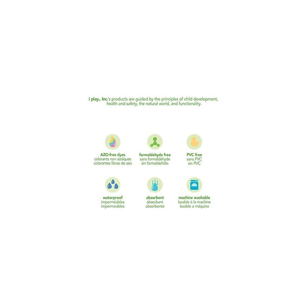 Babero, protección impermeable, suave absorbente(5 Unidades)