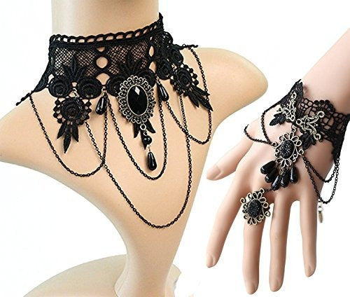 Conjunto De Collar Y Pulsera De Gargantilla Youniker Para