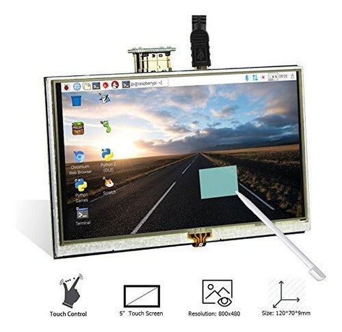 Monitor con pantalla táctil LCD TFT HDMI