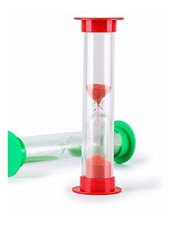 temporizador de reloj de arena plástico de 12 piezas