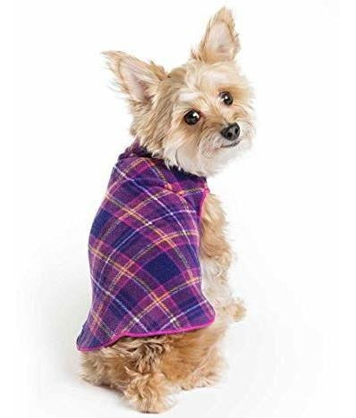 Abrigo De Lana Elástica Con Pata Dorada Para Perros Ropa