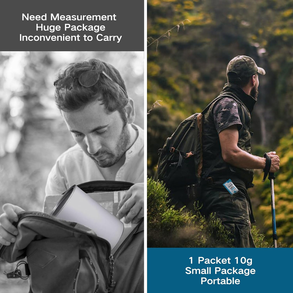 Gel Absorbente para Inodoro Portátil, Polvo para Camping Outdoor