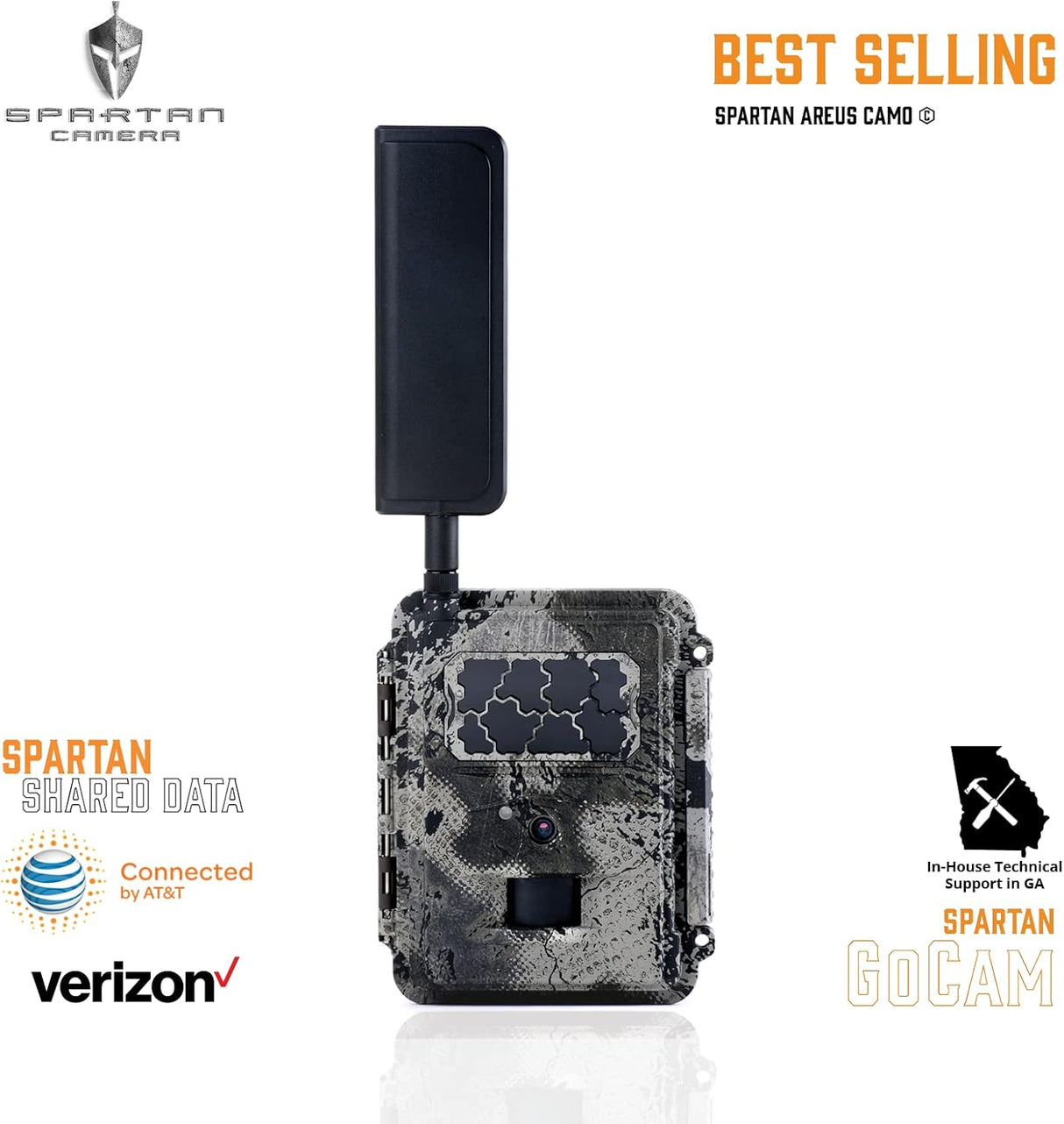Cámara de Caza Spartan Gocam 4G LTE, HD Video, Modelo Areus