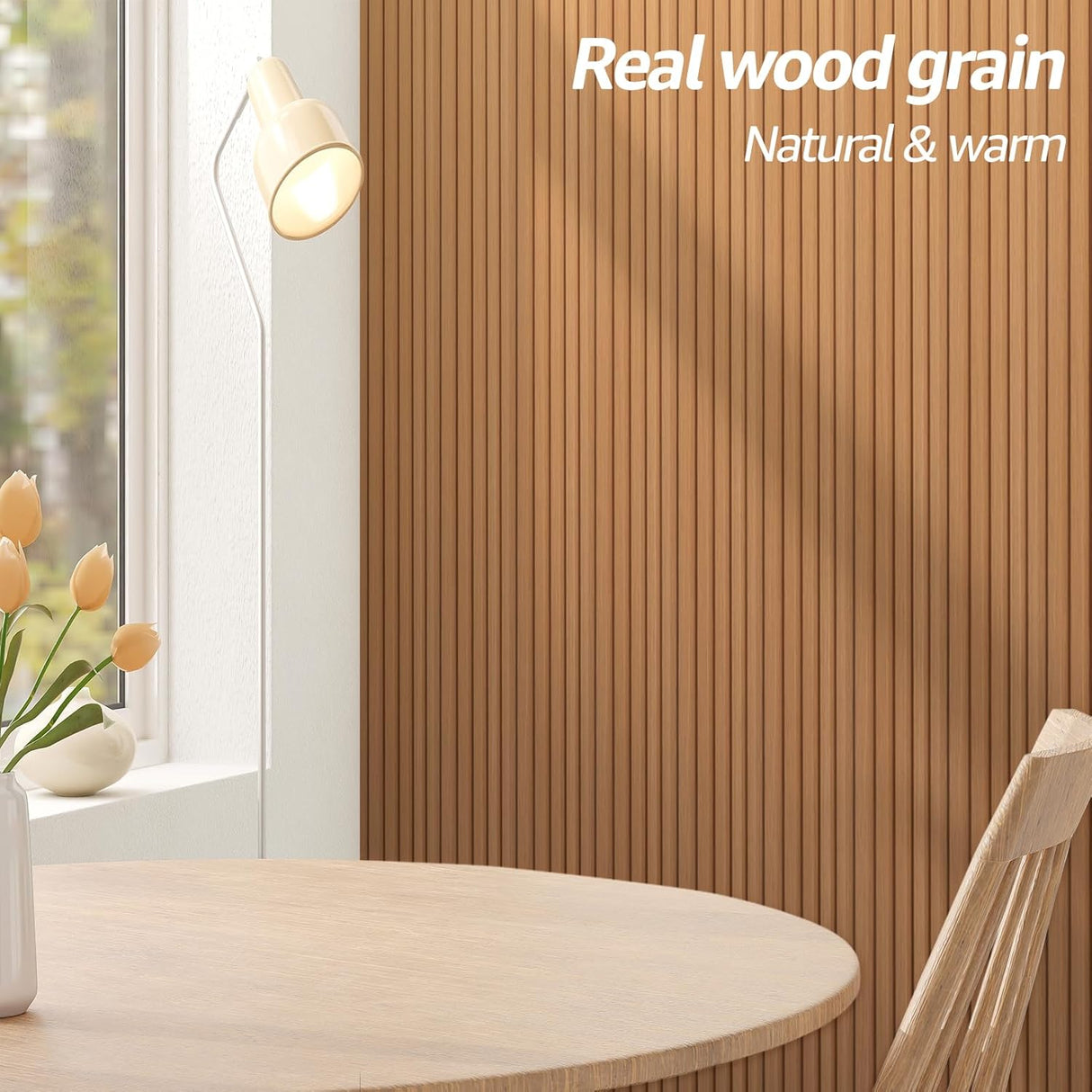 Paneles de Pared 3D Art3d, 8-Pack 108x6 Pulgadas, Decoración