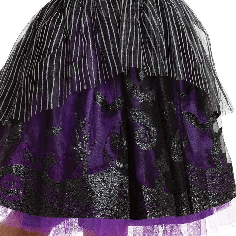 Disfraz Niñas Jack Skellington Tutu Deluxe - Pesadilla Antes de Navidad