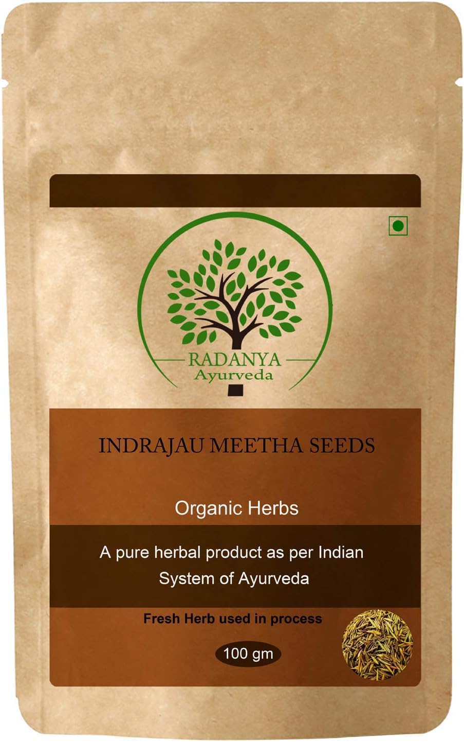 Semillas Indrajau Meetha 100% Naturales | Wrightia Tinctoria