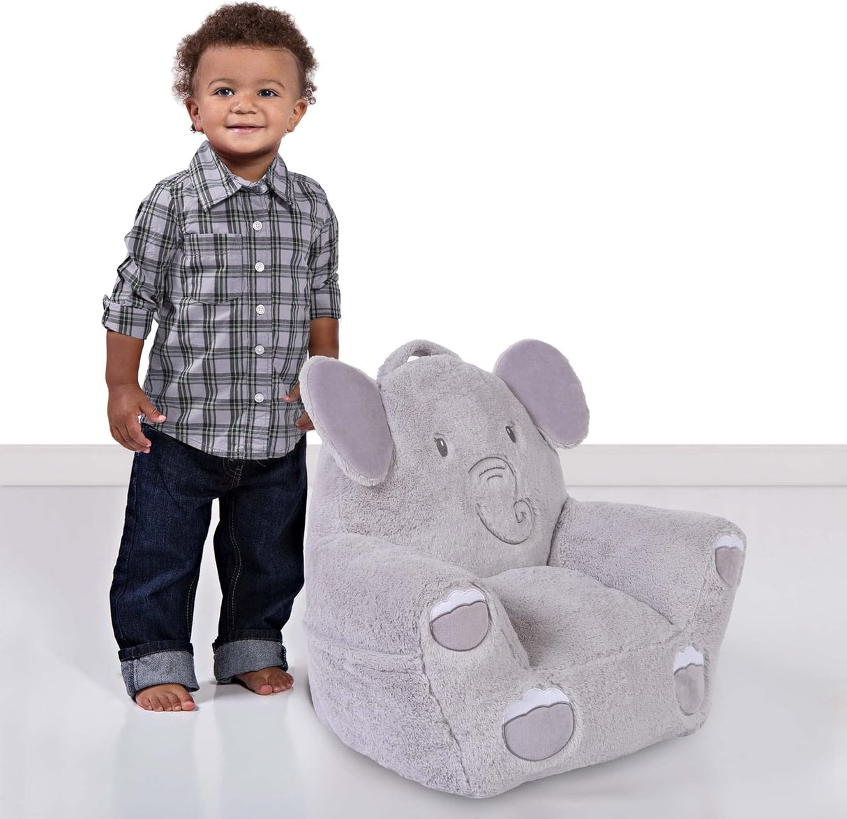 Silla de elefante para niños pequeños.Cuddo Buddies .
