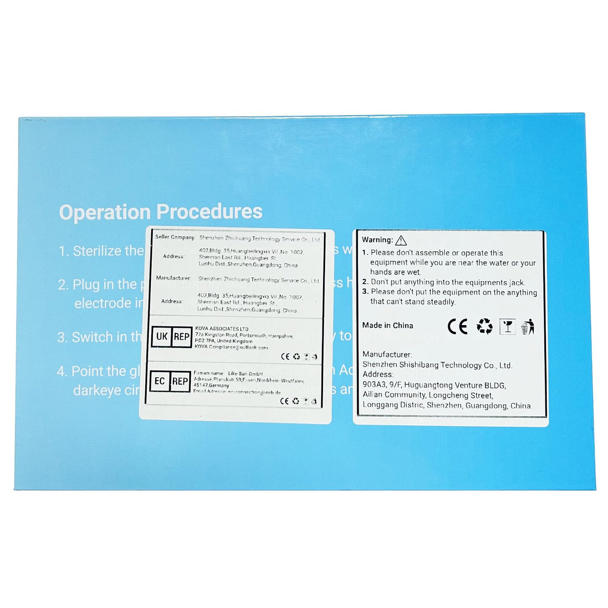 Varita Facial de Alta Frecuencia Portátil con 4 Tubos de Vidrio