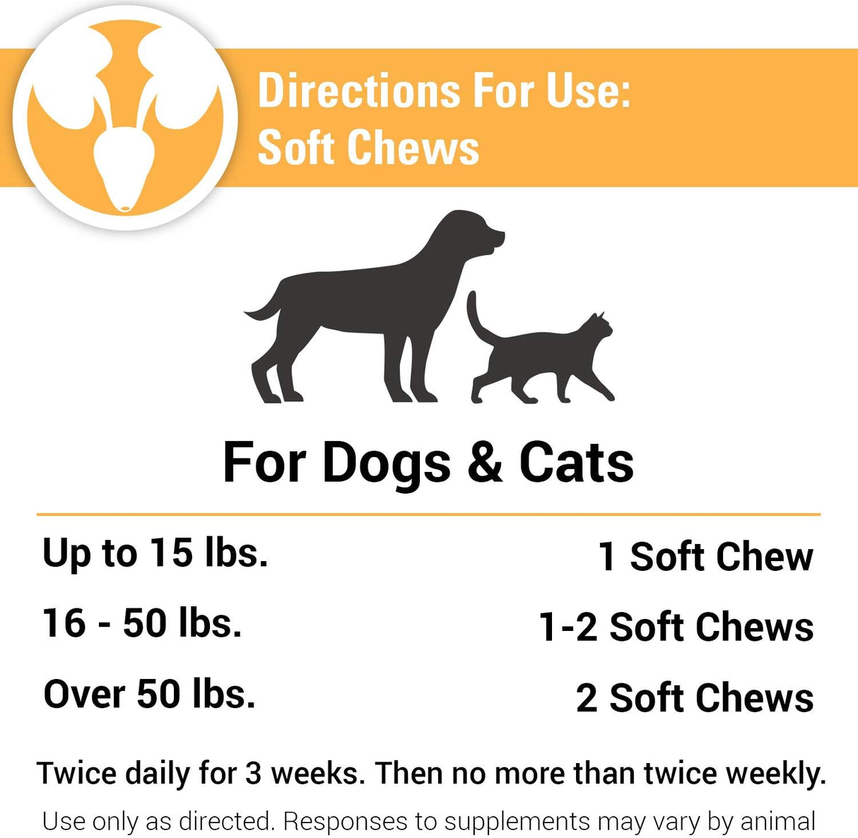 Suplemento para mascotas del tracto urinario para perros