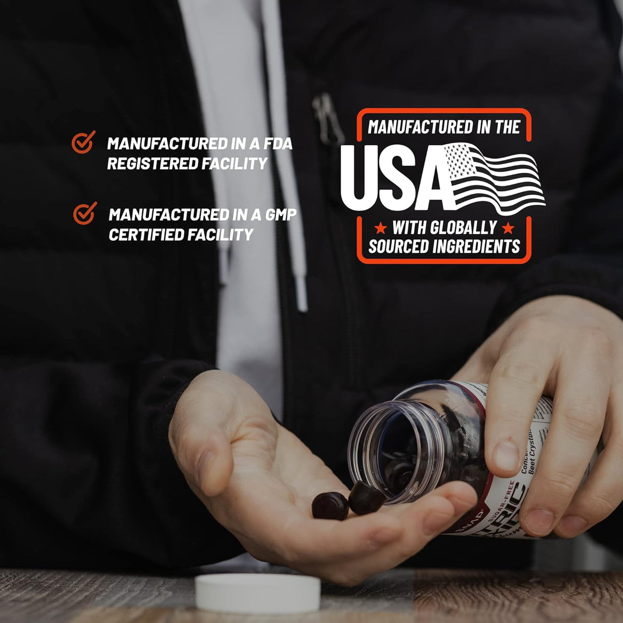 SupLemento omitas de raíz de remolacha de óxido nítrico 180u