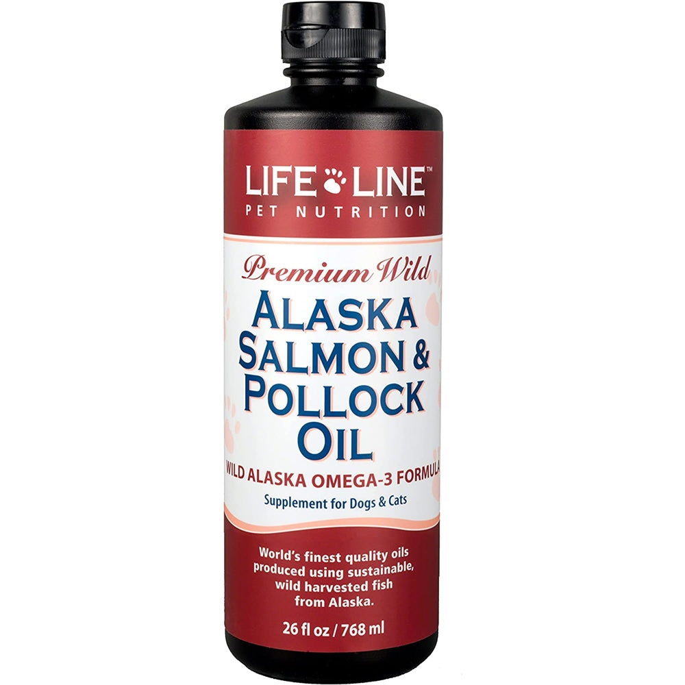 Suplementos Aceite de salmón y abadejo de Alaska para gatos