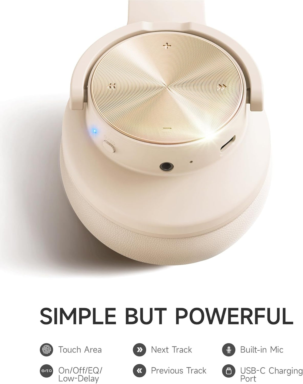 Auriculares Bluetooth Inalámbricos 120H, 3 Modos EQ, B8