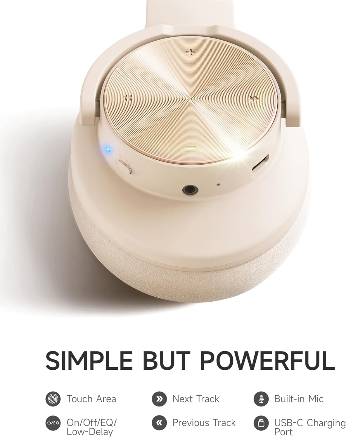 Auriculares Bluetooth Inalámbricos 120H, 3 Modos EQ, B8