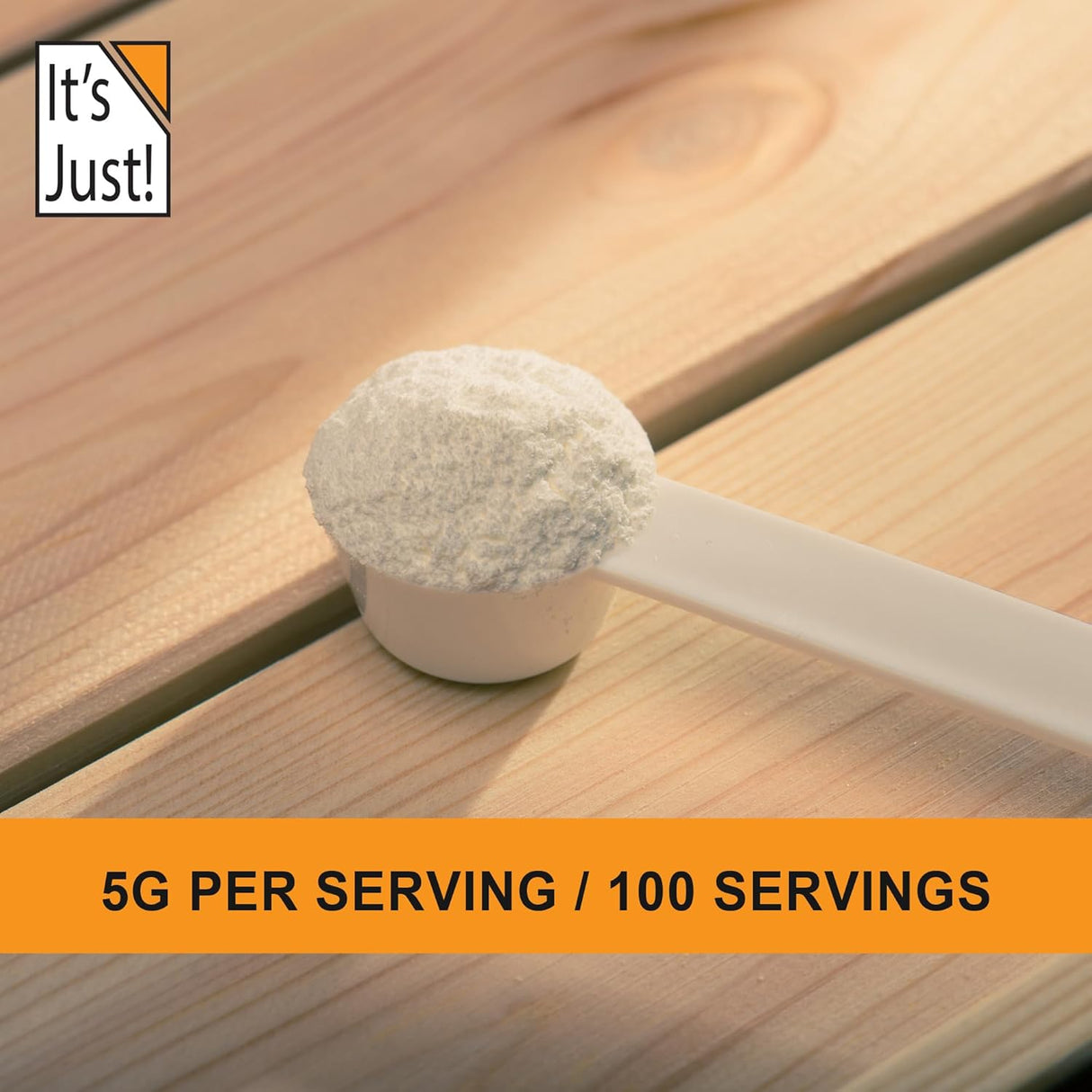 L-Glutamina en Polvo It's Just! 500g, Recuperación Muscular