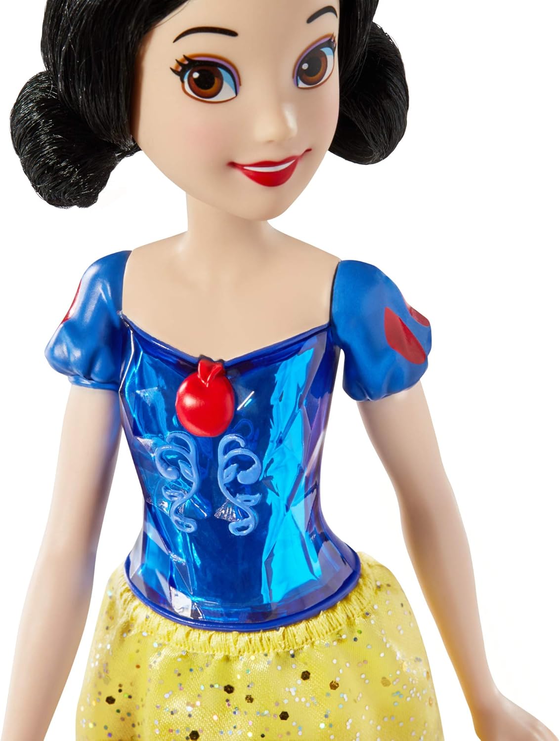 Muñeca Snow White Royal Shimmer Disney, con accesorios y falda