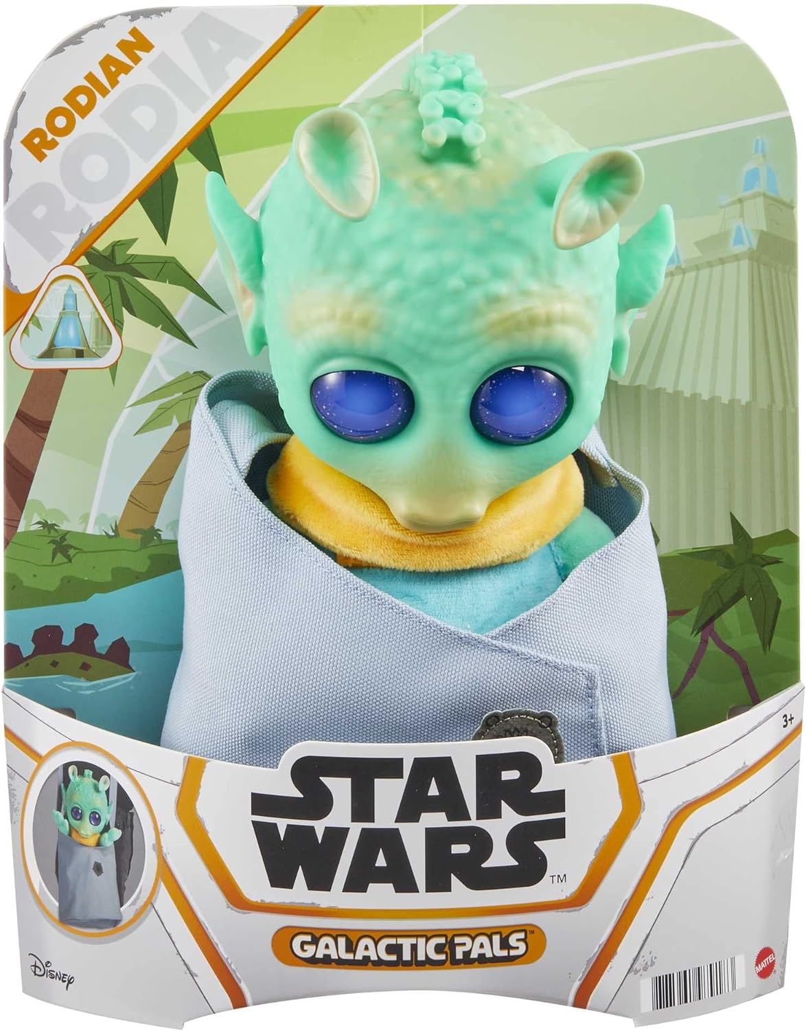 Muñecos de Peluche Star Wars de Mattel, Colección Galactic Pals