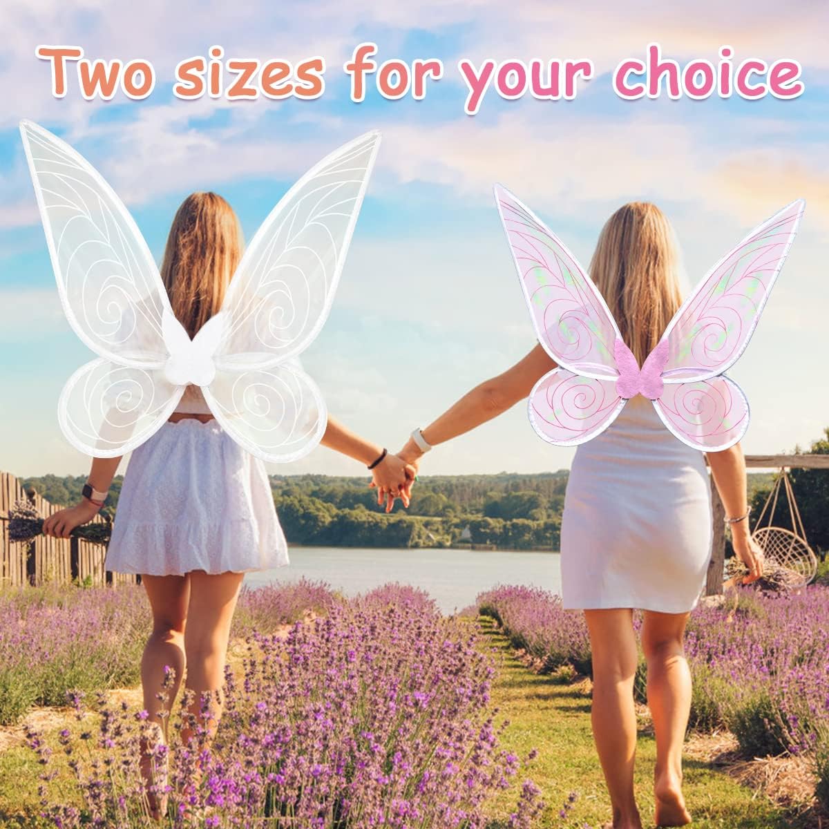 Disfraces de Alas de hadas para adultos verde talla única