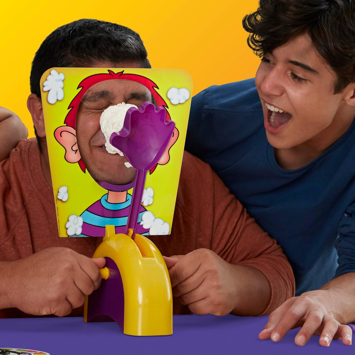 Juego de Mesa Pie Face | Hasbro Gaming | Crema Batida para Niños