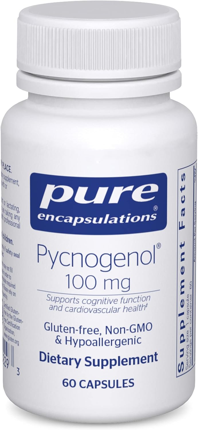 Suplemento Pure Encapsulations Pycnogenol 100 mg 60 Cap