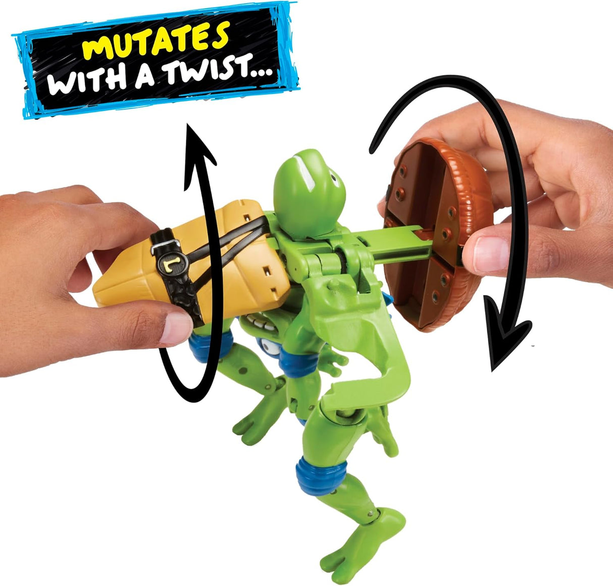 Figura Leonardo Mascota Ninja 5.5” de Playmates Toys Mutations
