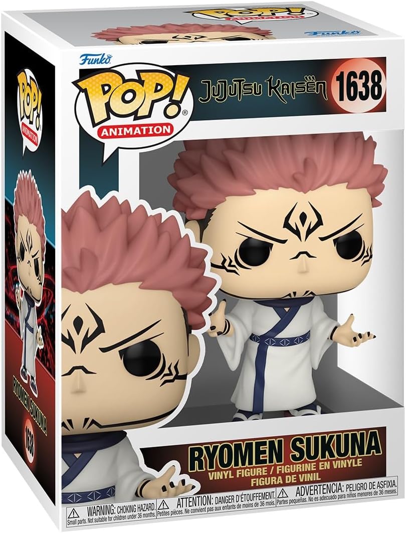 Funko Pop! Jujutsu Kaisen - Ryomen Sukuna, figura coleccionable