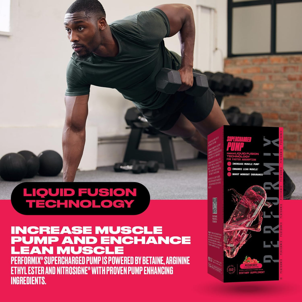 Supercharged Pump - Nitrosigine® y Betaína preentrenamiento